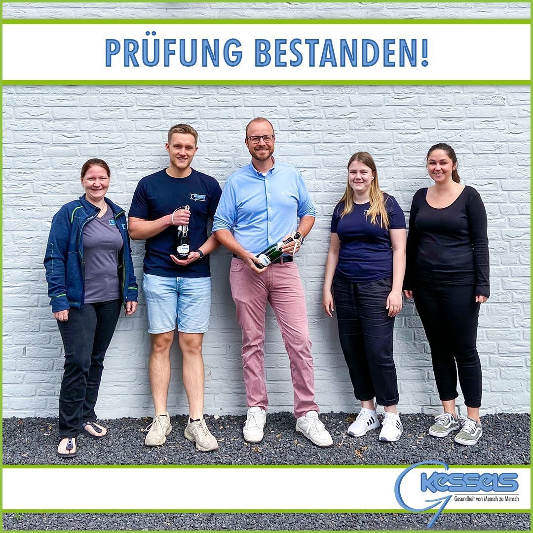 Unsere Azubis - Abschlussprüfung bestanden!